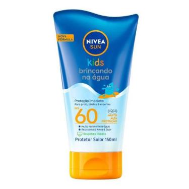 Imagem de Protetor Solar NIVEA SUN Kids Brincando na Água FPS 60 150ml