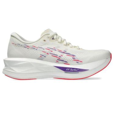 Imagem de Tênis ASICS Sonicblast - Feminino - Bege/Azul