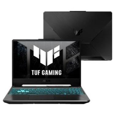 Imagem de Notebook Gamer ASUS TUF Gaming A15, AMD RYZEN 7 7435HS, 8GB RAM, 512GB SSD, RTX 2050 -FA506NFR-HN069-Unissex