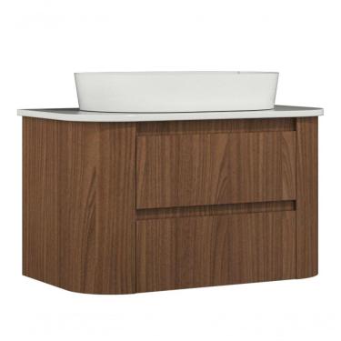 Imagem de Gabinete Suspenso Para Banheiro Estela 2g 80cm Jequitibá