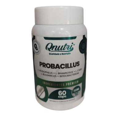 Imagem de Probiotico probacillus 60 caps de 500mg - QNUTRI