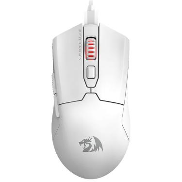 Imagem de Mouse Gamer Redragon M995w Fyzu Usb - Branco