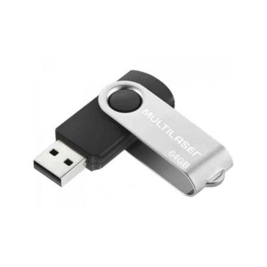 Imagem de Pen Drive Multilaser Twist Pd590 64gb Preto