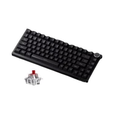 Imagem de Teclado Mecânico Gamer RGB Retroiluminado Com Fio E Sem Fio (Tri-Modo)