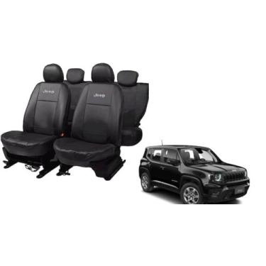 Imagem de Kit Capa Couro Sob Medida Renegade 2020 a 2024 - ferro tech br