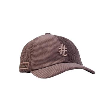 Imagem de Boné Itals Dad Hat Veludo Brasão Marrom-Unissex