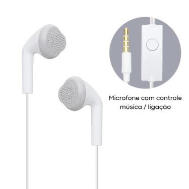 Imagem de Fone De Ouvido Com Microfone Compatível com Samsung Galaxy