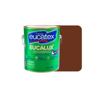 Imagem de Esmalte Sintético Eucatex 3,6L Seca Rápido Alta Cobertura, Marrom