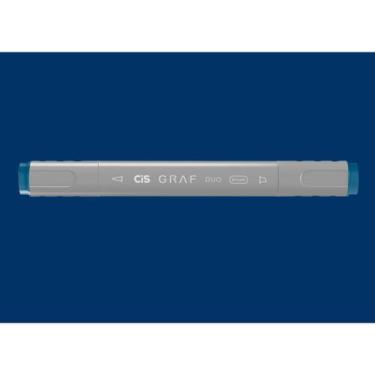 Imagem de Marcador Cis Graf Duo Brush - avulso, 69 - Prussian Blue