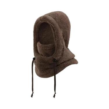 Imagem de Gorro De Inverno Para Crianças Com Máscara De Urso, Quente E Espesso, 