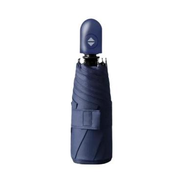 Imagem de Guarda-chuva De Bolso Automático Leve Com Proteção UV, Dobrável, De Co