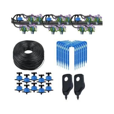Imagem de Kit De Irrigação Por Gotejamento KESLA 10-100M Com Transmissor De 4 Vi