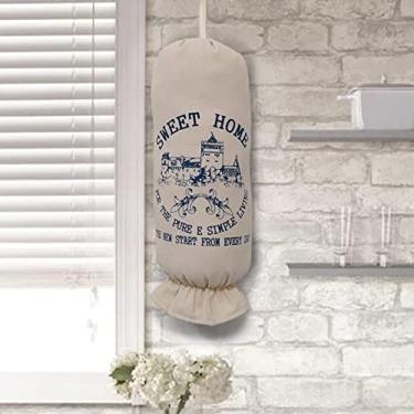 Imagem de Puxa saco Sweet Home 43x22cm Azul