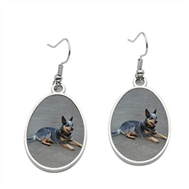 Imagem de Brinco de cão de gado australiano – Brincos pendurados para meninas – Presente de festa de aniversário dos