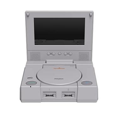 Imagem de RETROFLAG Station Deluxe Edition para Raspberry Pi 4 com tela LCD de 4,3 polegadas, 2 alto-falantes estéreo, desligamento seguro, redefinição segura, portas de entrada fácil e acesso lateral ao cartão