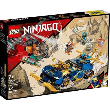 Imagem de Lego Ninjago Carro De Corrida Evo Do Jay E Da Nya 71776 536Pcs