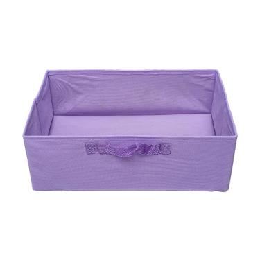 Imagem de Caixa organizadora de 42x15x28 Lilas com alça