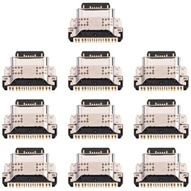 Imagem de Para Vivo Nex 3S 5G V1950A 10pcs de carregamento do conector da porta