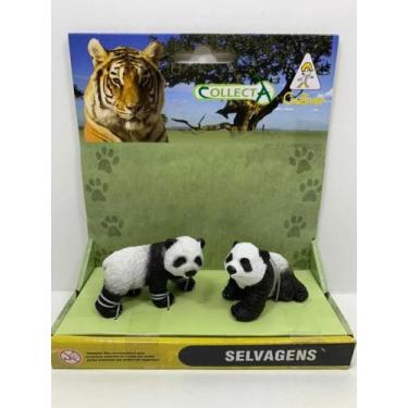 Imagem de Miniatura Animal Dupla Filhotes Urso Panda Collecta