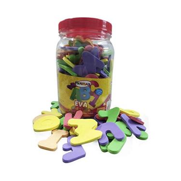 Imagem de Eva Didático Grande Números e Alfabetos Com 103 Peças Evamax