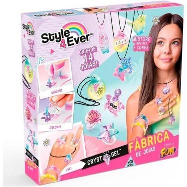Imagem de Conjunto Bijuterias Infantil - Fábrica de Jóias - Style4Ever - Fun Divirta-se