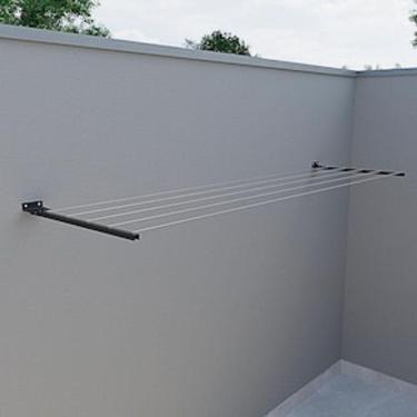 Imagem de Varal Roupa Alumínio Articulado Dobrável Excelente Qualidade