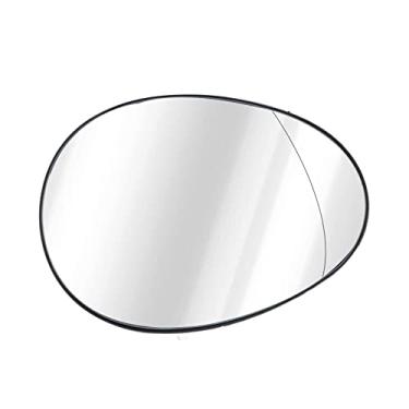 Imagem de Vidro do Espelho Lateral Externo do Carro Vidro do Espelho Retrovisor Aquecido para Cooper R55 R56 R57 R58 R59 2007-2015 Esquerda (Certo)