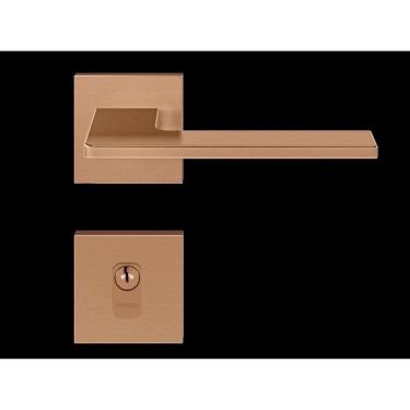 Imagem de Fechadura em Zamac Roseta Quadrada 502-55 Externa Pado