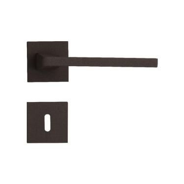 Imagem de Fechadura em Zamac Roseta Quadrada 502-55 Interna Sara Pado