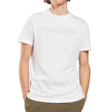 Imagem de Camiseta Reebok Big Logo Linear Masculina Branco