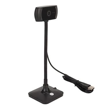 Imagem de Webcam Ao Vivo, Driver de Rotação de 360 ​​graus Free 720P Web Camera USB para Linux para OS X para Conferência de Vídeo para Estudantes