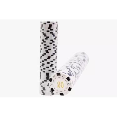 Imagem de Kit Ficha De Poker Com 50 Fichas Numeradas - 40MM ABS
