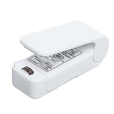Imagem de MERIGLARE de saco de chips de calor Gadget de cozinha Handheld Calor Vácuo de saco Máquina Resealer para de de, BRANCO