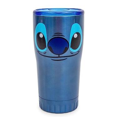 Imagem de Silver Buffalo Lilo and Stitch Caneca de viagem, aço inoxidável, 590 ml