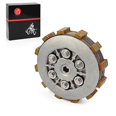 Imagem de Placas de fricção da embreagem Hub interno central e kit de placa de pressão externa e molas resistentes Para YAMAHA Banshee 350 YFZ 350 1987-2006