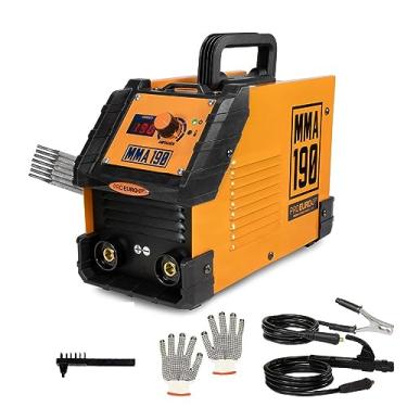 Imagem de Kit de Máquina de Solda Inversora MMA 190 220v Eletrodo/TIG-Lift Mais 250g de Eletrodo e Luvas - Pró Euro