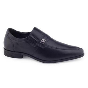 Imagem de Sapato Ferracini social masc London BA4462 Couro sem cadarço-Masculino