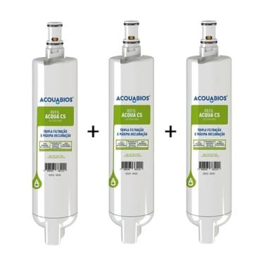 Imagem de Kit 3 Refil Filtro Cs10 Compatível Consul Cpb34 Cpc31 Cpb35 Cpc30