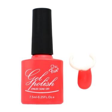 Imagem de Esmalte Em Gel Chic & Fun 7,5ml Led/uv Unhas Manicure Nail C/Registro (002, x 3un)