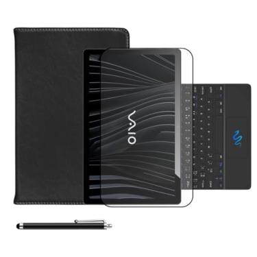 Imagem de Blance, Kit Capa Com Teclado + Película De Vidro + Caneta Touch Para Tablet Vaio TL10