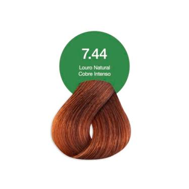 Imagem de Acquaflora 7.44 Louro Natural Cobre Intenso Coloracao Creme Permanente Vegana 60g