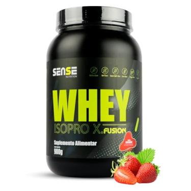 Imagem de Whey Protein 900g - Iso Pro Fusion, Sense Nutrition (900g, Morango)