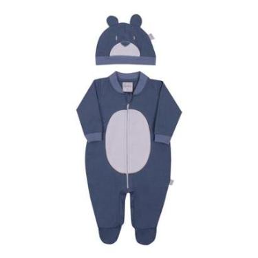 Imagem de Macacão Longo Bebe Paraíso 13132-Masculino