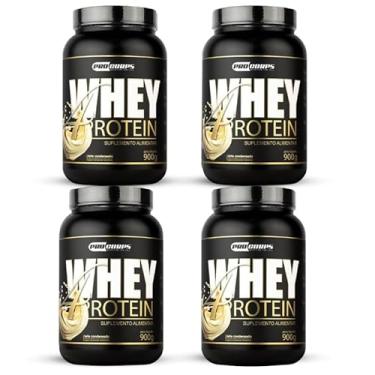 Imagem de Combo 4 Unidades - Whey 4 Protein 900g - Pro Corps (900g, Leite Condensado)