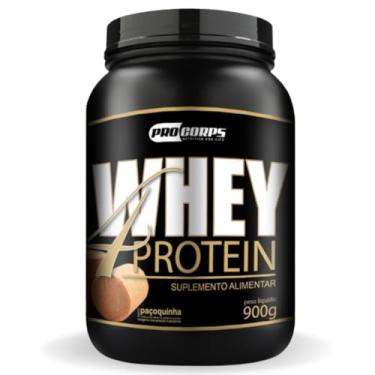 Imagem de Whey Protein 4W 900g Pro Corps - 32g de Proteína por Dose - Zero Açúcar para Treinos de Alta Intensidade (900g, Paçoca)
