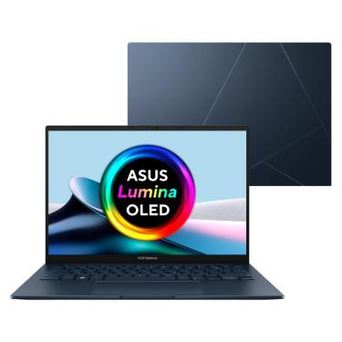 Imagem de Notebook asus Zenbook 14 oled UX3405MA Intel Core Ultra 9 185H ai 32Gb Ram 1TB ssd Windows 11 Home Tela 14 Blue - PP809W