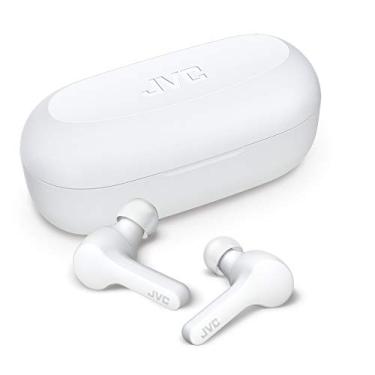 Imagem de JVC Fones de ouvido Gumy Truly sem fio, Bluetooth 5.0, resistência à água (IPX4), longa vida útil da bateria (até 15 horas) – HA-A7T (Cocunut White)