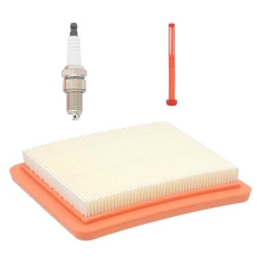 Imagem de Hypersky Filtro de ar 17211-Z8B-901 com kit de ignição para Honda HRX217 HRR216 HRC216 HRT216 HU800AWD HRB216 GCV160LAO GCV190LA HRR216K9 GC190LA HRB217 HRS211 6 HRZ2 Cortador de grama 16