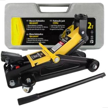 Imagem de Macaco Hidráulico 2 Toneladas Tipo Jacare Meeky Com Maleta