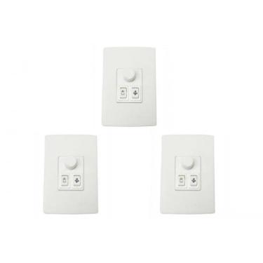 Imagem de Kit C/3 - Controle Ventilador Qualitronix Luz+Reversor 1L...